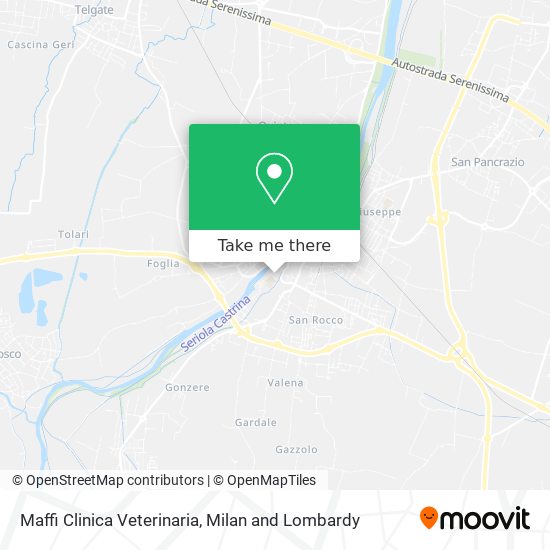 Maffi Clinica Veterinaria map