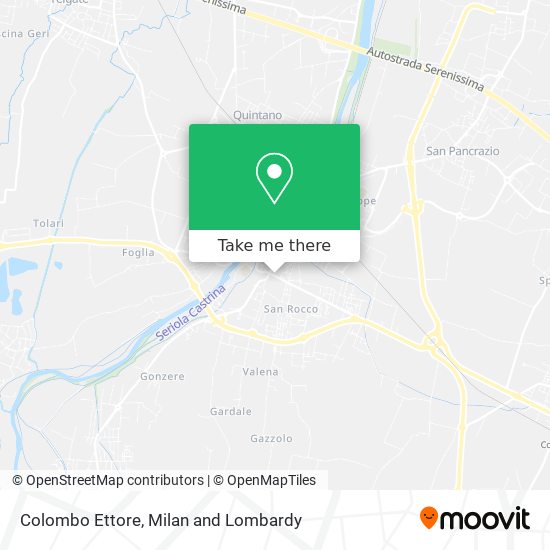 Colombo Ettore map