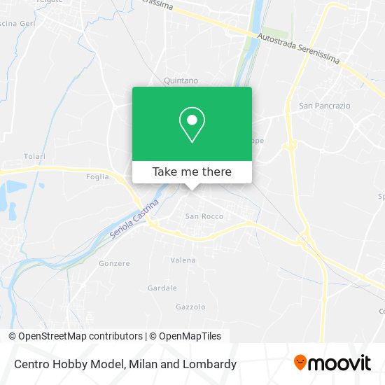Centro Hobby Model map