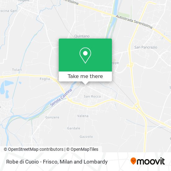 Robe di Cuoio - Frisco map