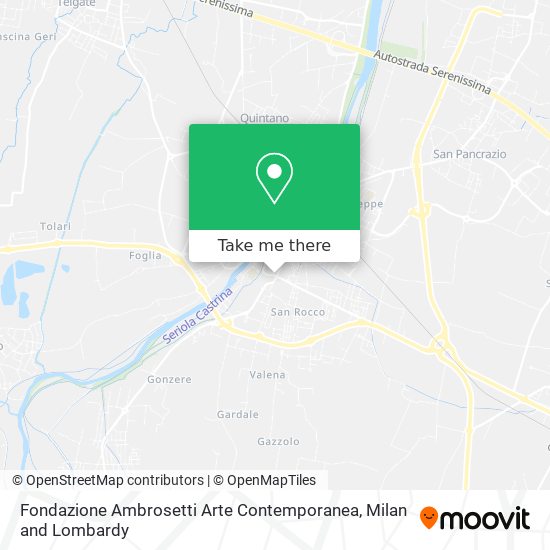 Fondazione Ambrosetti Arte Contemporanea map