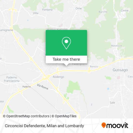 Circoncisi Defendente map