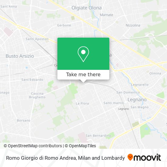 Romo Giorgio di Romo Andrea map