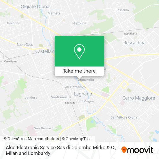 Alco Electronic Service Sas di Colombo Mirko & C. map