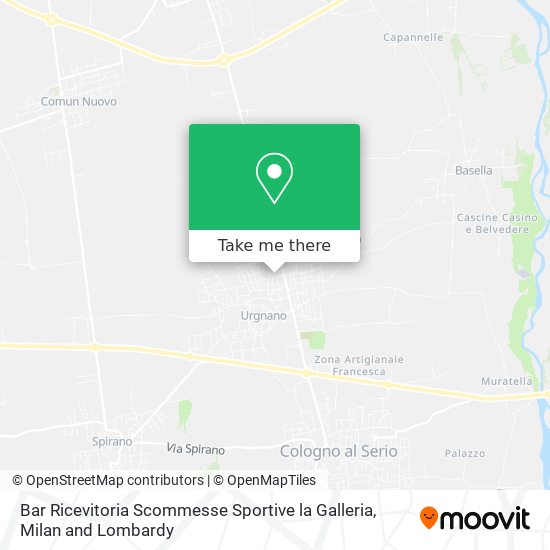 Bar Ricevitoria Scommesse Sportive la Galleria map