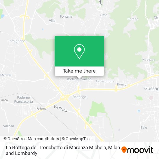 La Bottega del Tronchetto di Maranza Michela map