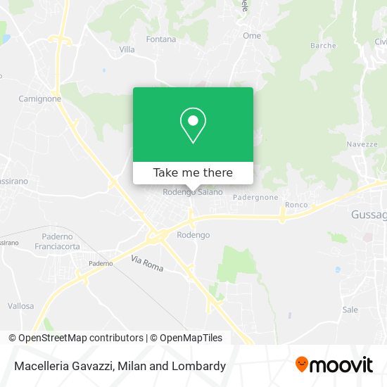 Macelleria Gavazzi map