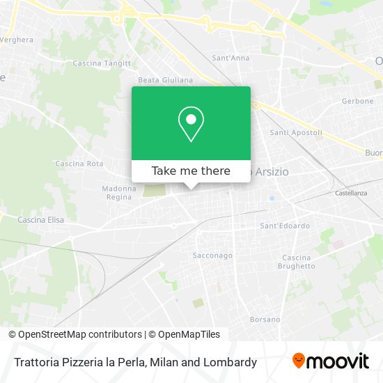 Trattoria Pizzeria la Perla map
