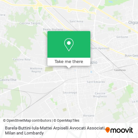 Barela-Buttini-Iula-Mattei Arpiselli Avvocati Associati map