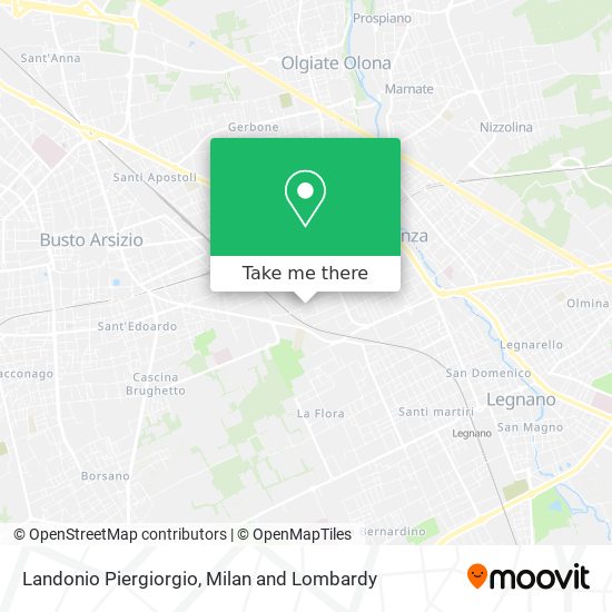Landonio Piergiorgio map