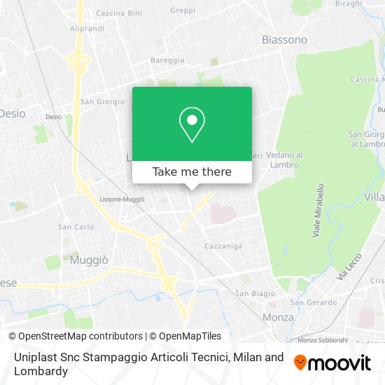 Uniplast Snc Stampaggio Articoli Tecnici map