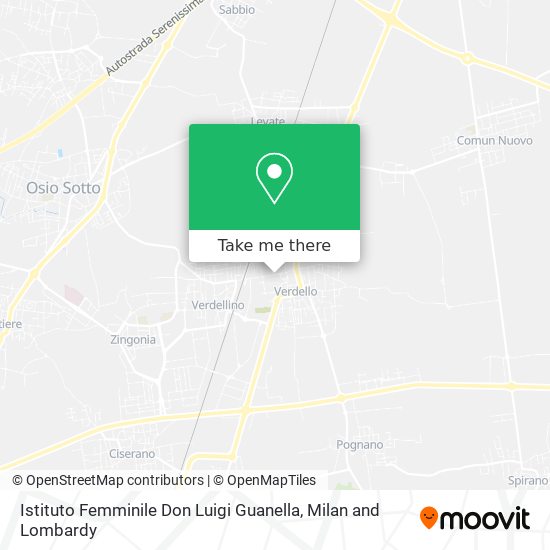 Istituto Femminile Don Luigi Guanella map