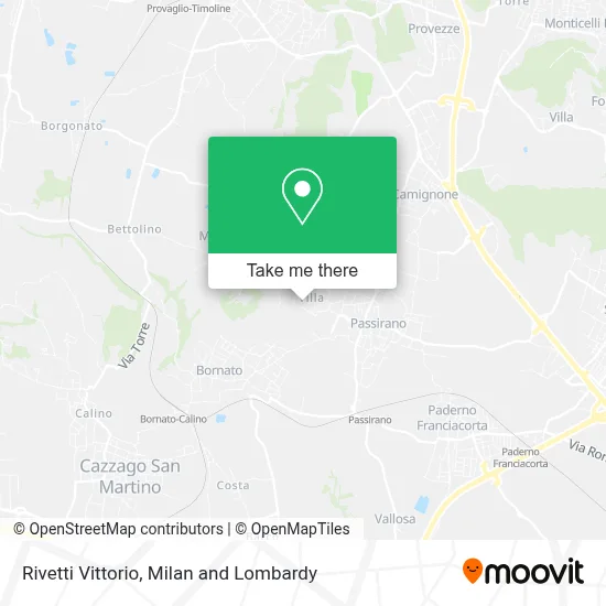 Rivetti Vittorio map