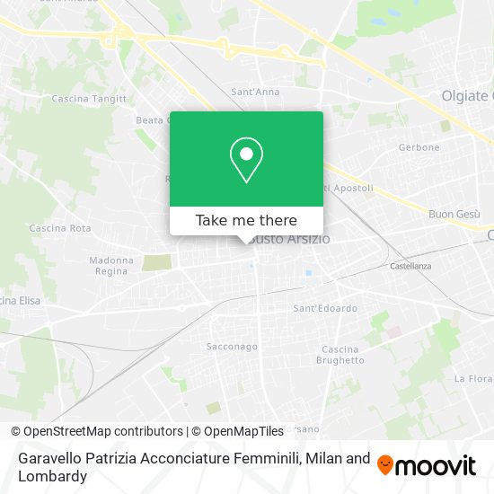 Garavello Patrizia Acconciature Femminili map