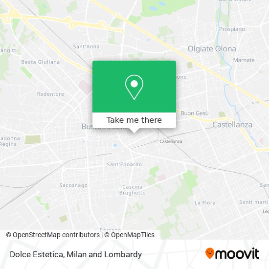 Dolce Estetica map
