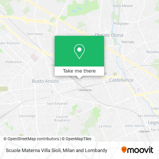 Scuole Materna Villa Sioli map