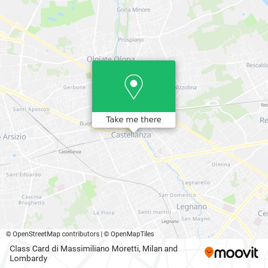 Class Card di Massimiliano Moretti map