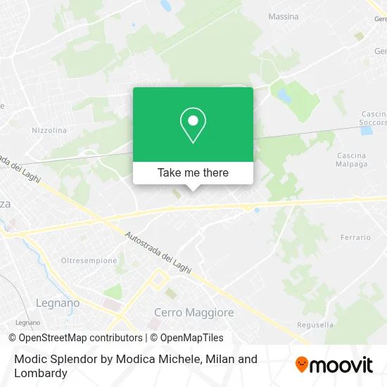 Modic Splendor by Modica Michele map