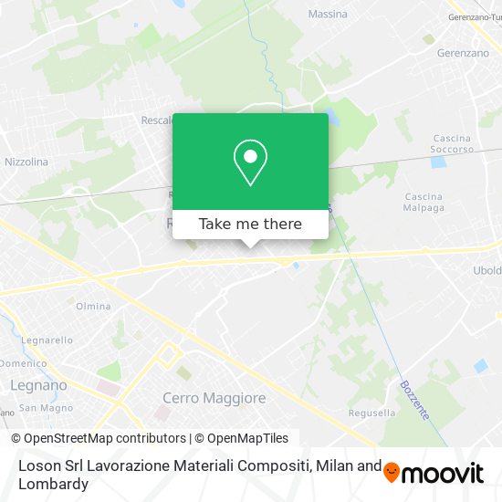 Loson Srl Lavorazione Materiali Compositi map