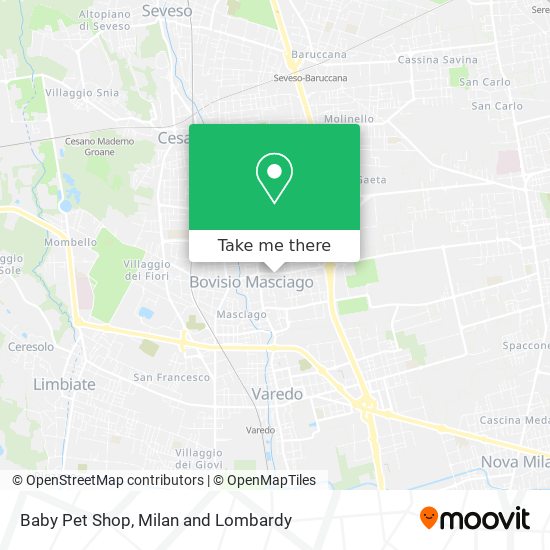Baby Pet Shop map
