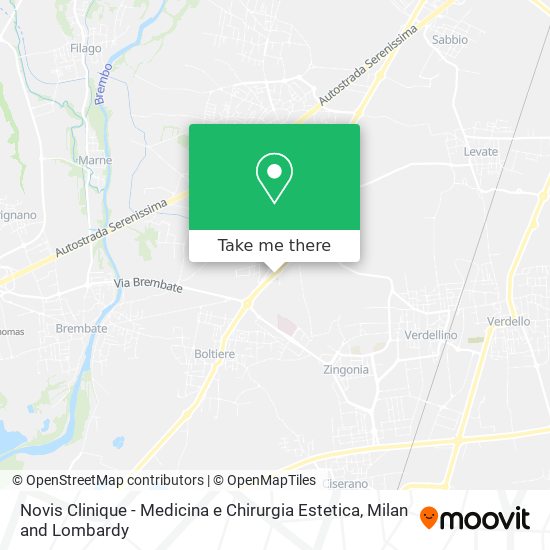 Novis Clinique - Medicina e Chirurgia Estetica map