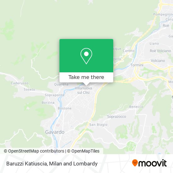 Baruzzi Katiuscia map