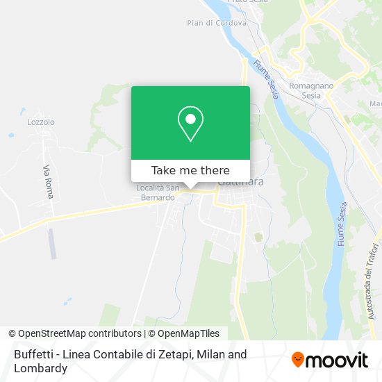 Buffetti - Linea Contabile di Zetapi map