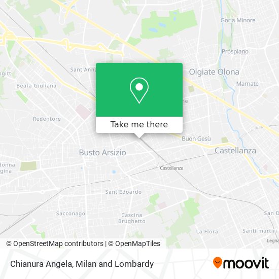Chianura Angela map
