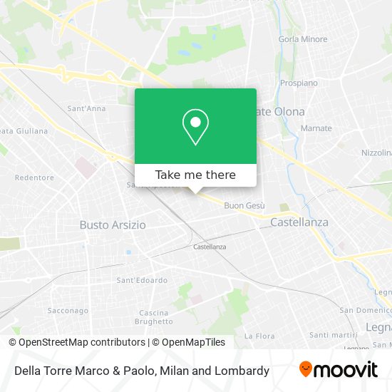 Della Torre Marco & Paolo map