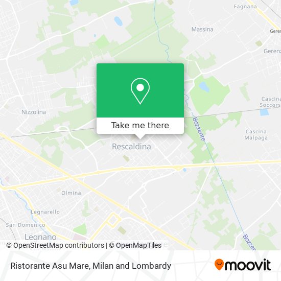 Ristorante Asu Mare map