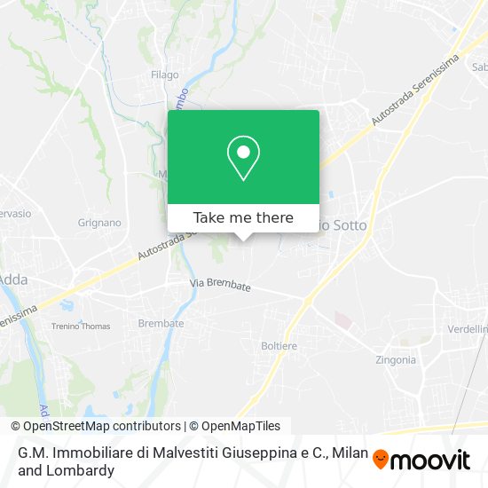 G.M. Immobiliare di Malvestiti Giuseppina e C. map