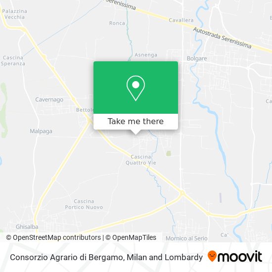 Consorzio Agrario di Bergamo map