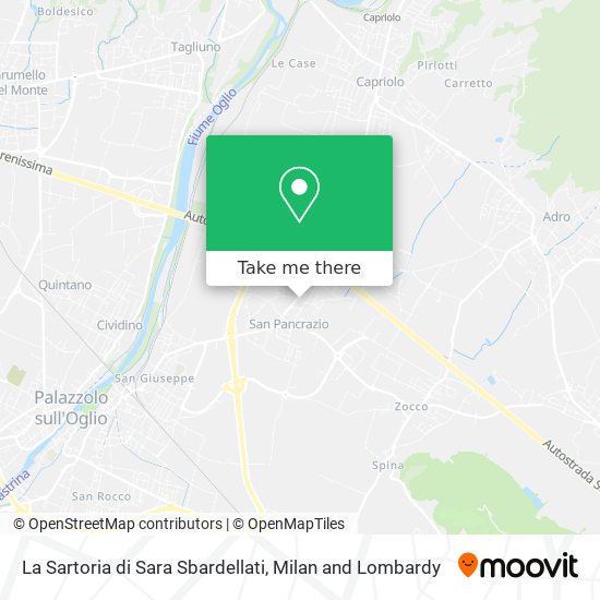 La Sartoria di Sara Sbardellati map