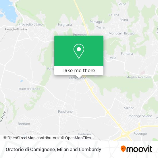Oratorio di Camignone map