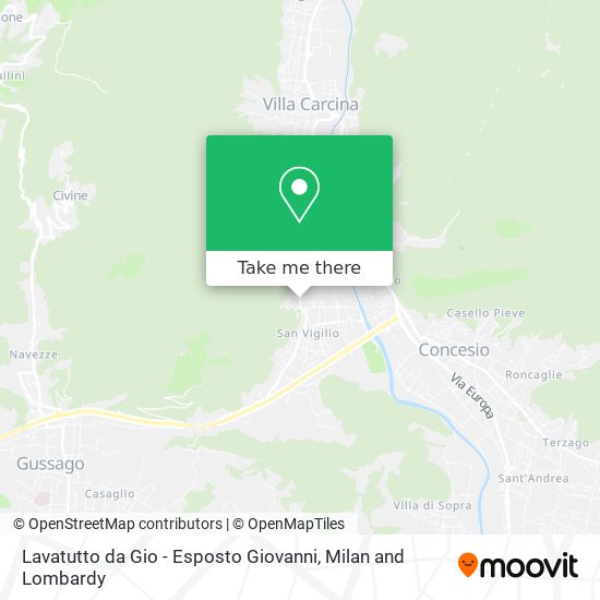 Lavatutto da Gio - Esposto Giovanni map