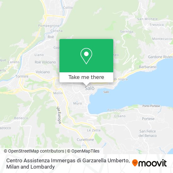 Centro Assistenza Immergas di Garzarella Umberto map