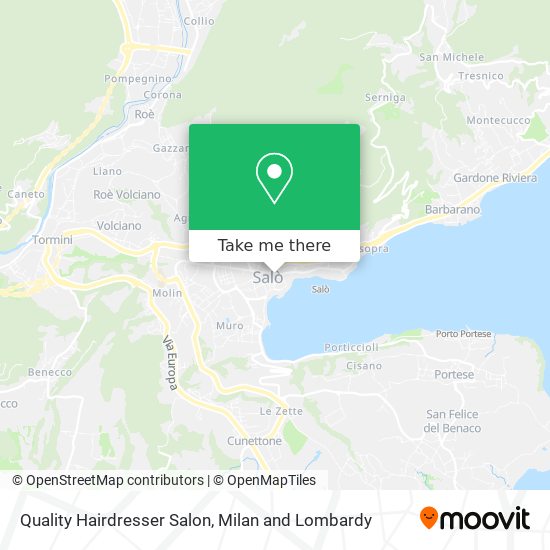 Quality Hairdresser Salon map
