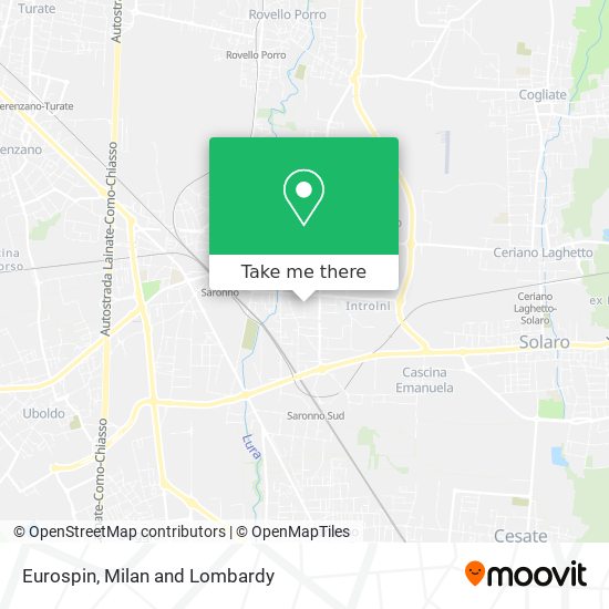 Eurospin map