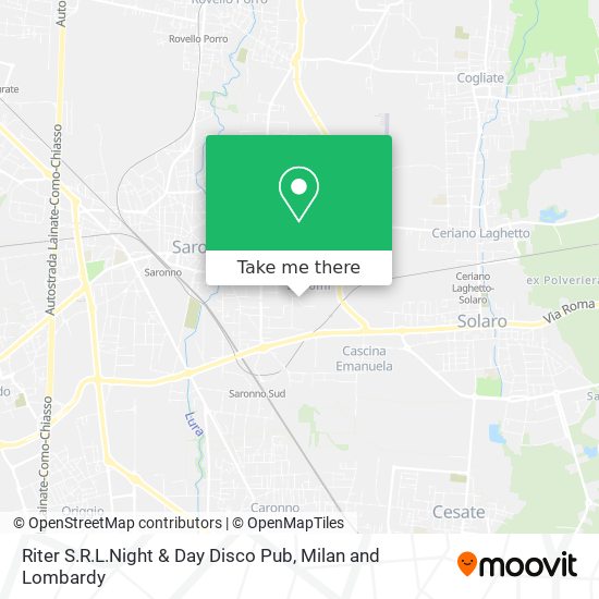 Riter S.R.L.Night & Day Disco Pub map