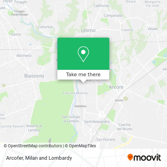 How To Get To Arcofer In Arcore By Bus Train Or Metro