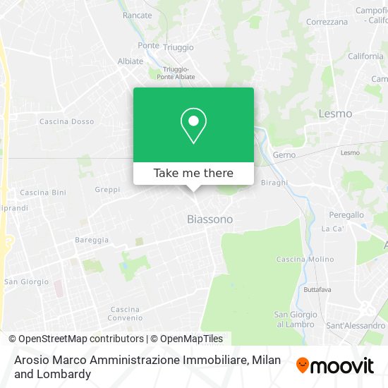 Arosio Marco Amministrazione Immobiliare map