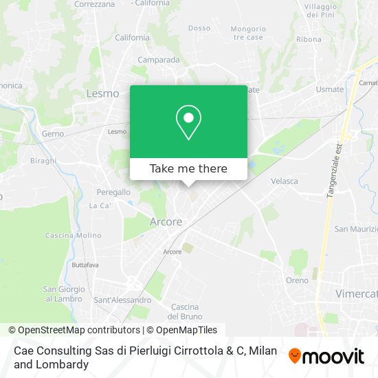 Cae Consulting Sas di Pierluigi Cirrottola & C map