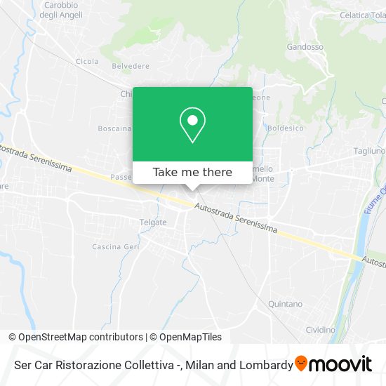 Ser Car Ristorazione Collettiva - map