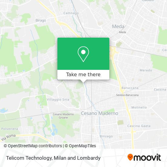 Telicom Technology map