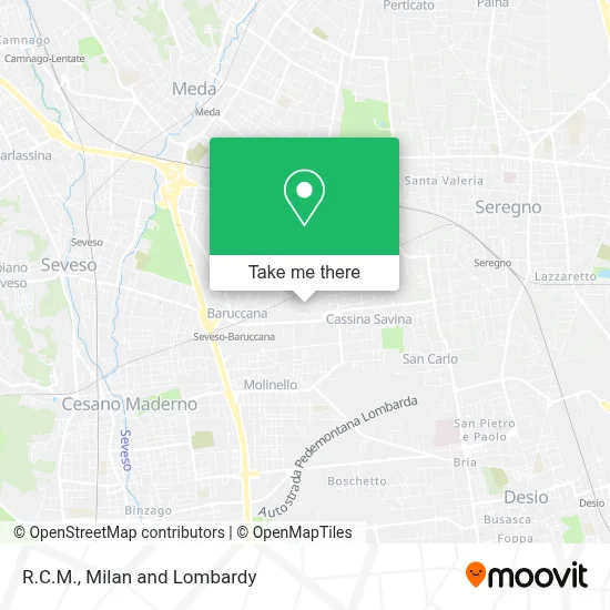 R.C.M. map