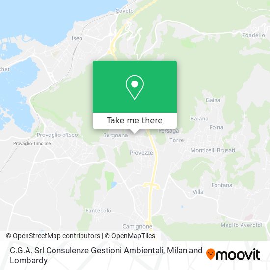 C.G.A. Srl Consulenze Gestioni Ambientali map
