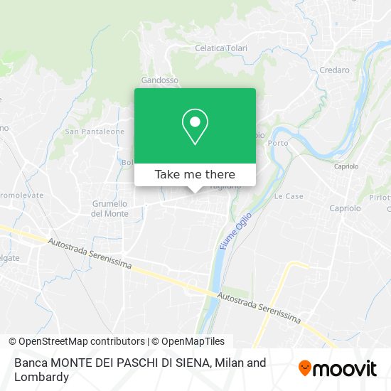 Banca MONTE DEI PASCHI DI SIENA map