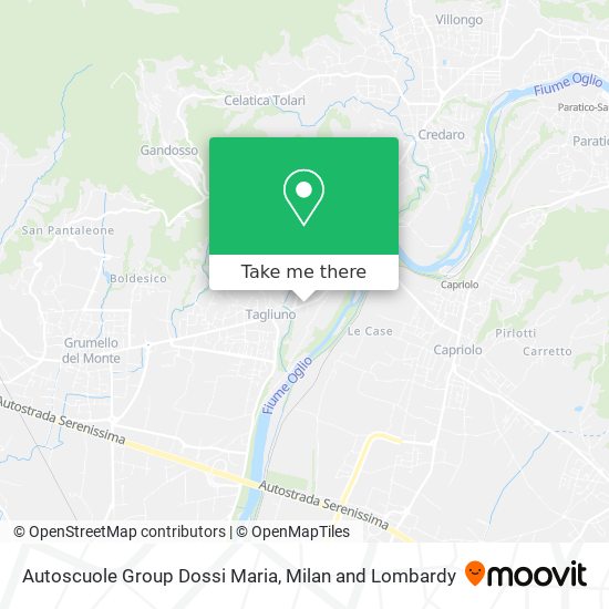 Autoscuole Group Dossi Maria map