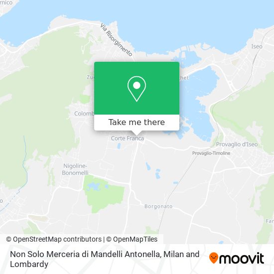 Non Solo Merceria di Mandelli Antonella map