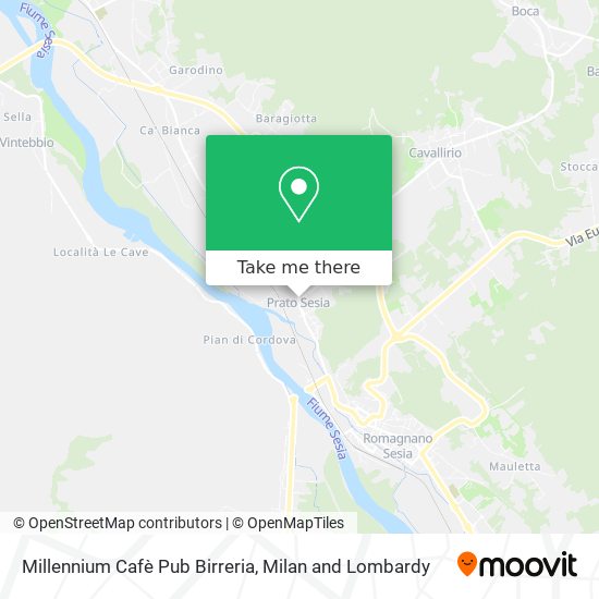 Millennium Cafè Pub Birreria map